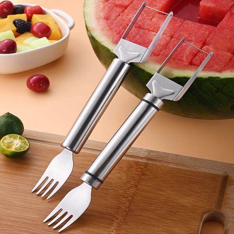 Stainless Steel Windmill Watermelon Cutter Artifact Salad Fr图片