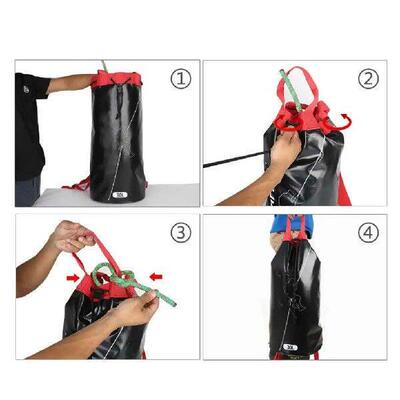 Portable Rope Bag Rock Climbing Ropes Organizer Backpack
