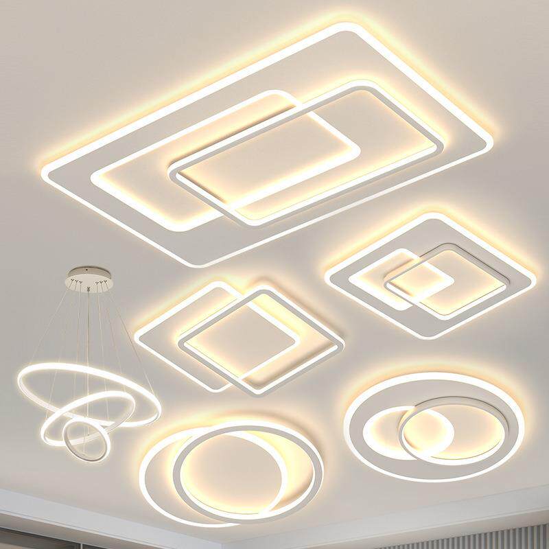 成套灯具卧室灯餐厅灯组合led全屋套餐现代简约大气客厅灯吸顶灯