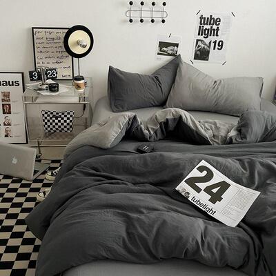 4piece set cotton quilt cover bed sheet bedsheet