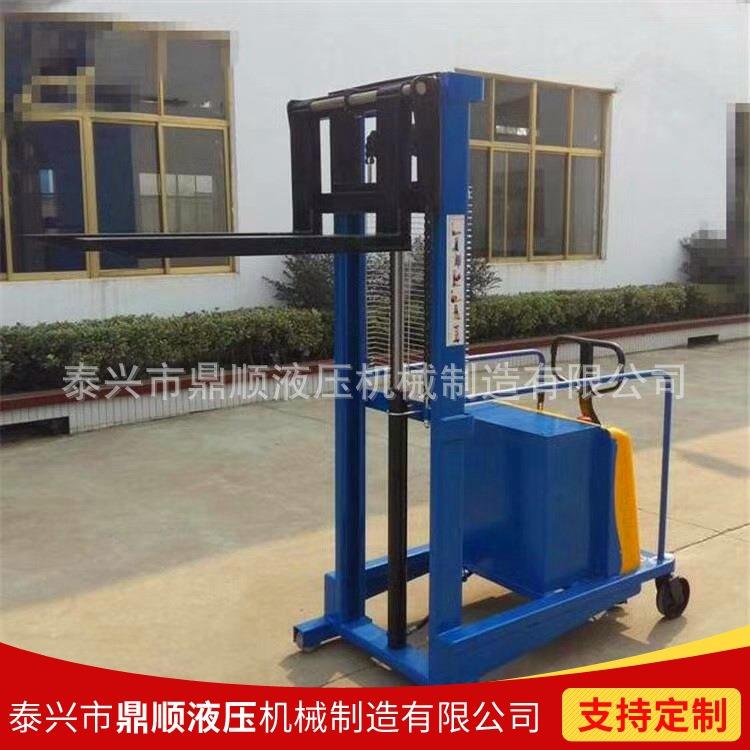 直销半电动配重式堆高车配重式无叉腿半电动升高车