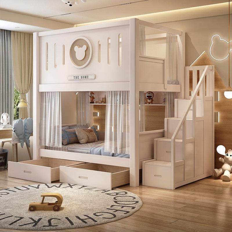 全实木高低床上下床双层床儿童床女孩公主床上下铺双层床子母大床,农用物资,其他肥料,淘宝优惠券,粉丝福利购,淘宝优惠卷