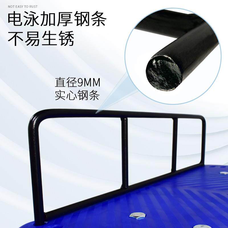 加护栏可车折叠货手推平板车LAQ携小推车拉货推车拖车便搬运车小