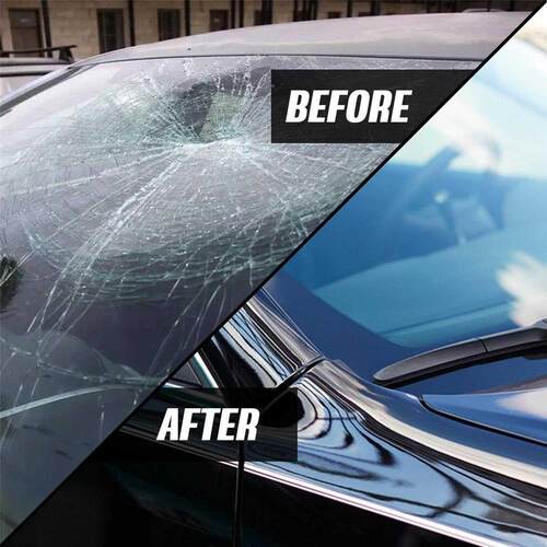 Automobile glass repair glue windshield repair
