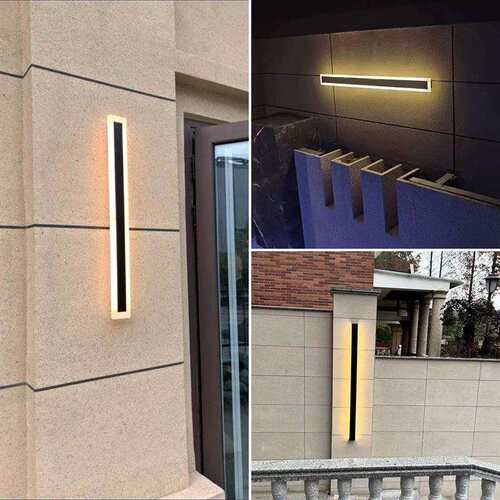 长条户外壁灯过道楼梯灯庭院门口灯室外led超亮防水阳台灯外墙灯