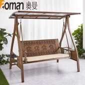 室外外秋户千摇椅庭院人双人吊椅家用阳台太阳能铁成艺铸铝太阳能