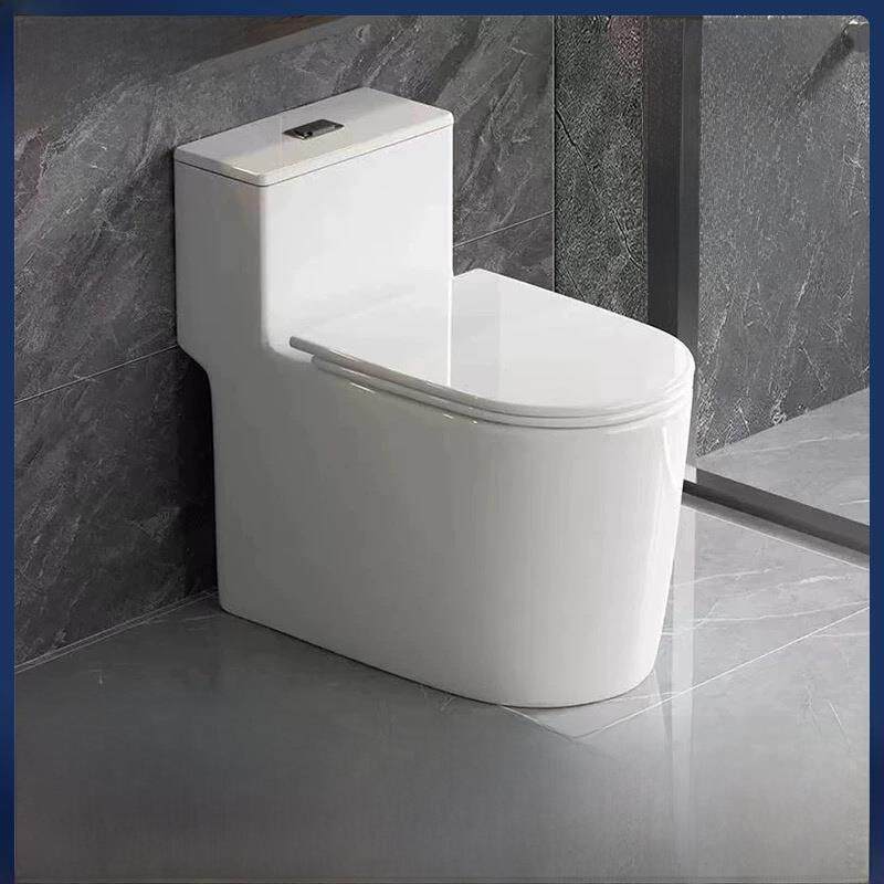 JMOWTO家用品牌抽水马桶普通坐便器超漩虹吸式大冲力自洁施釉