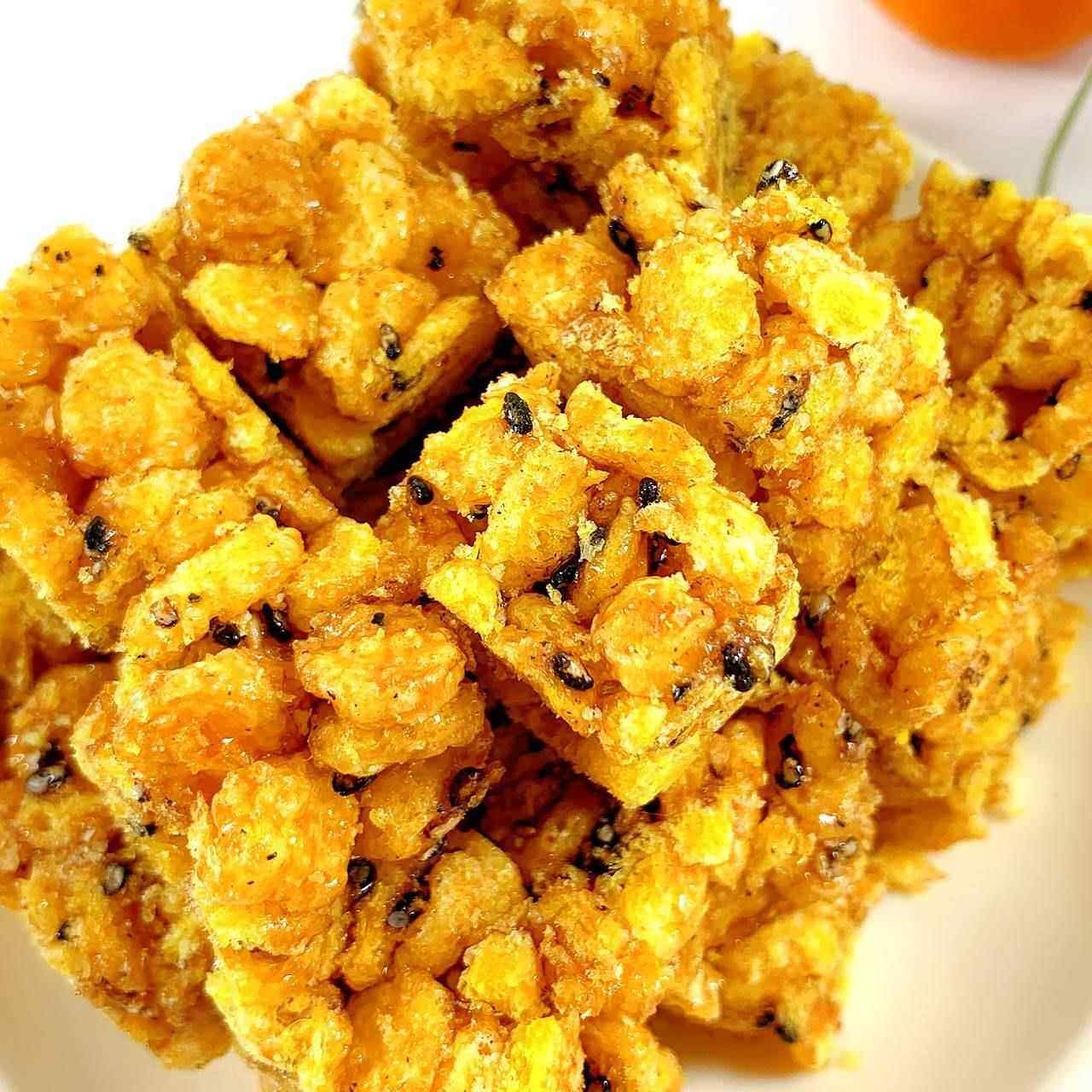 红糖玉米酥年糕糖义乌特产冻米糖炒米花糖老式休闲 手工零食品小