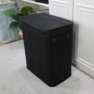72l多色防尘脏衣篮篮子收纳箱洗衣衣柜竹编收纳筐编织脏衣篓