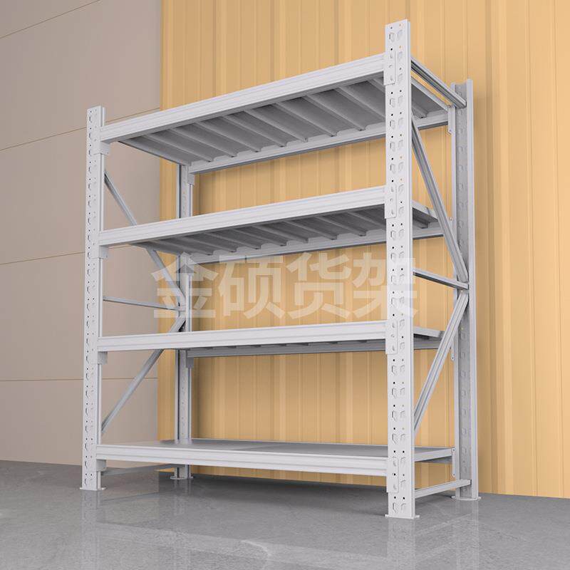 仓储货架置物架多层家用靠墙储物架仓库重型超市车库储物间收纳架图片