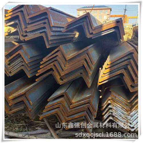 工厂工地专用角铁Q345B热镀锌角钢50*505#角钢加工冲孔