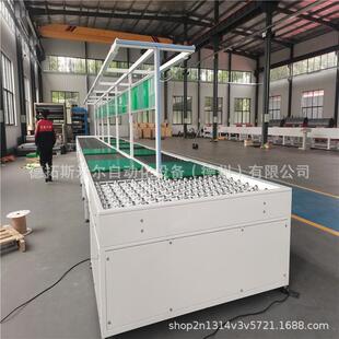 牛眼工作台360度旋转滚珠打包台无动力打包输送机纸箱打包流水线