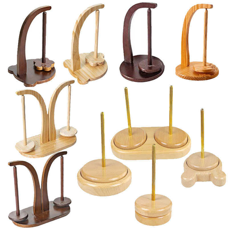 毛线绕线工具榉木毛线轴织毛衣钩针编织工具手工毛线绕线轴