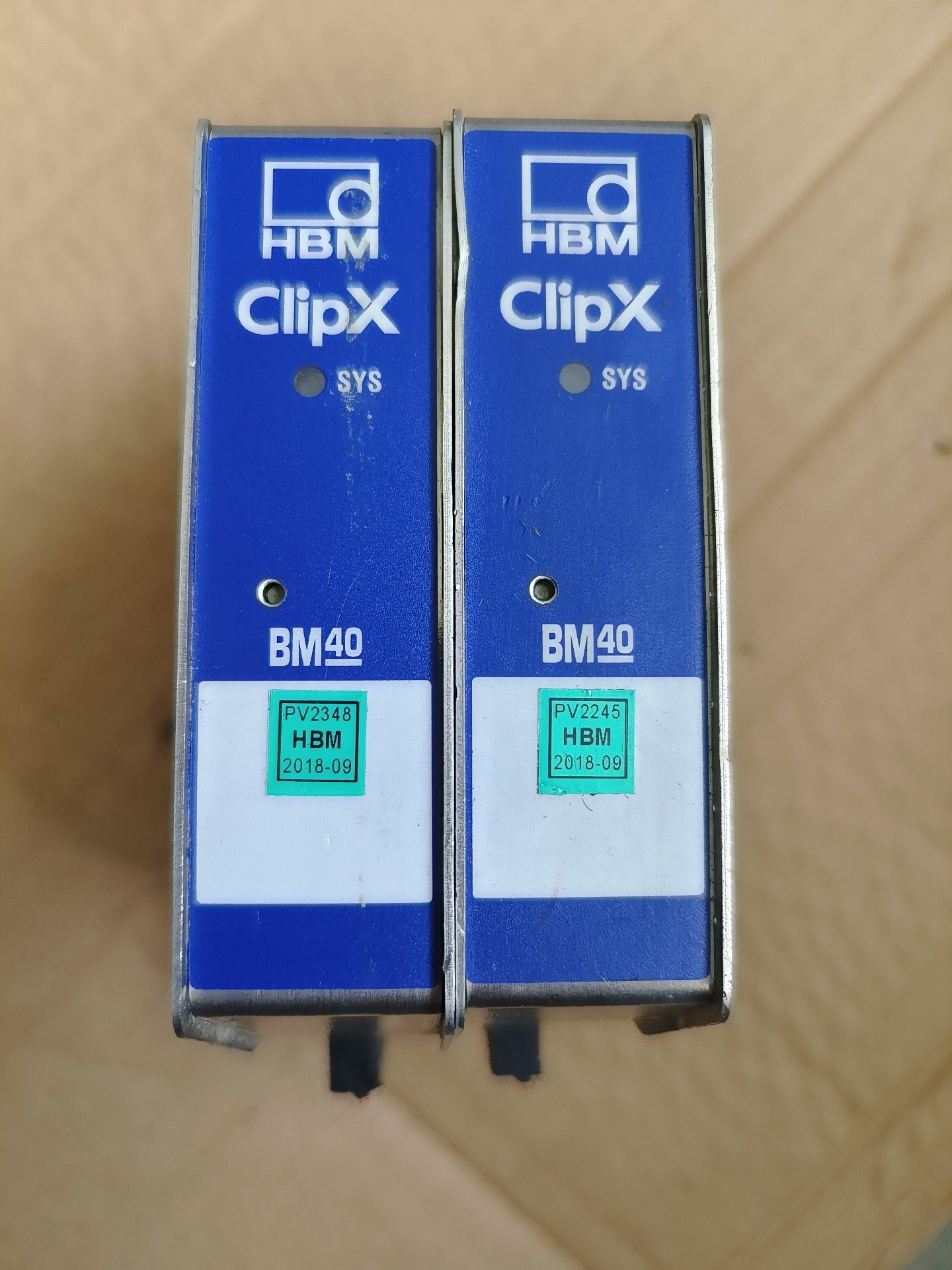 德国HBM原装信号放大器 ClipX BM40，成色如图，标