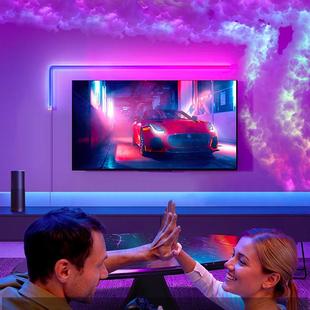 雷灯棉A花乌云闪电拾LS-DDL68云朵剧本杀电云竞酒吧氛围智能PP音