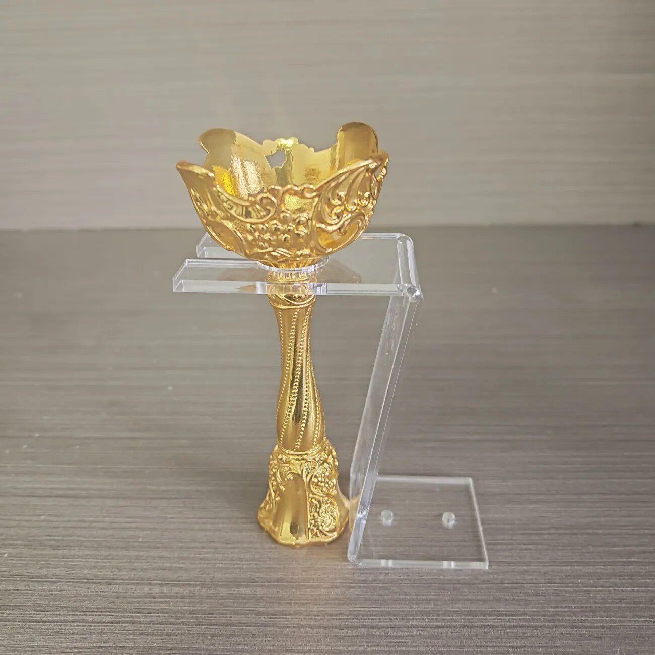 新娘结婚金色手捧花亚克力透明展示盒包装盒礼袋新婚送姐妹含支架