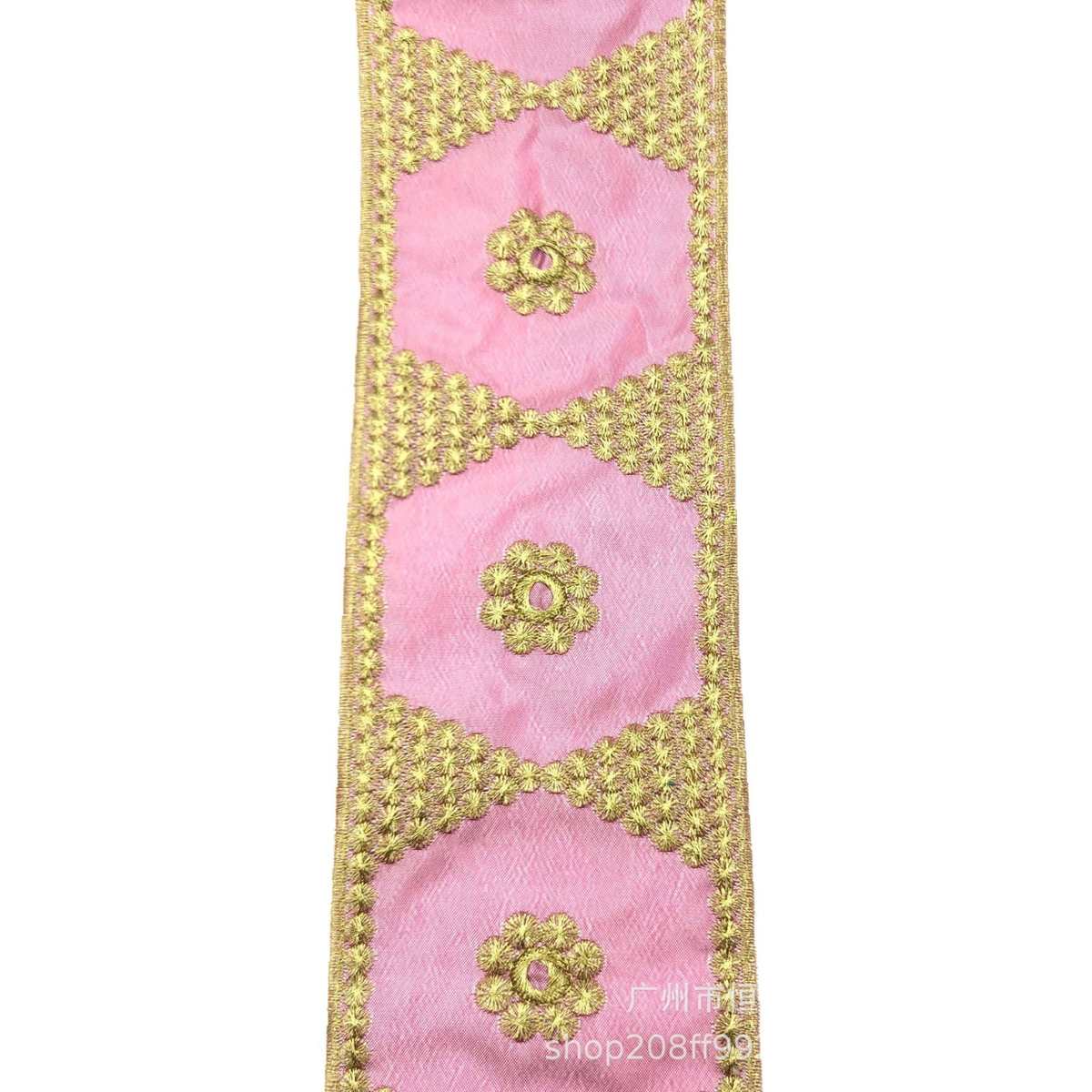 新款电脑刺绣花边条码 民族风花边辅料服装服饰厂家直供