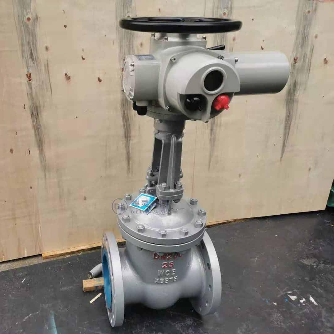 Z941H-10C电动铸钢法兰闸阀DN200调节型电动闸阀WCB材质