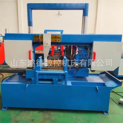 现货GB4240X角度锯床龙门双柱带锯床GT4240金属带锯床