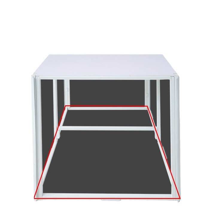 铁质地堆kt板陈列堆头架子超市促销台商场展示折叠货架广告桌展柜