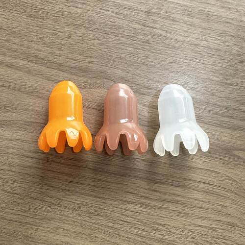 Octopus Head Massager Scalp Acupoint Meridian Comb Wax Resin