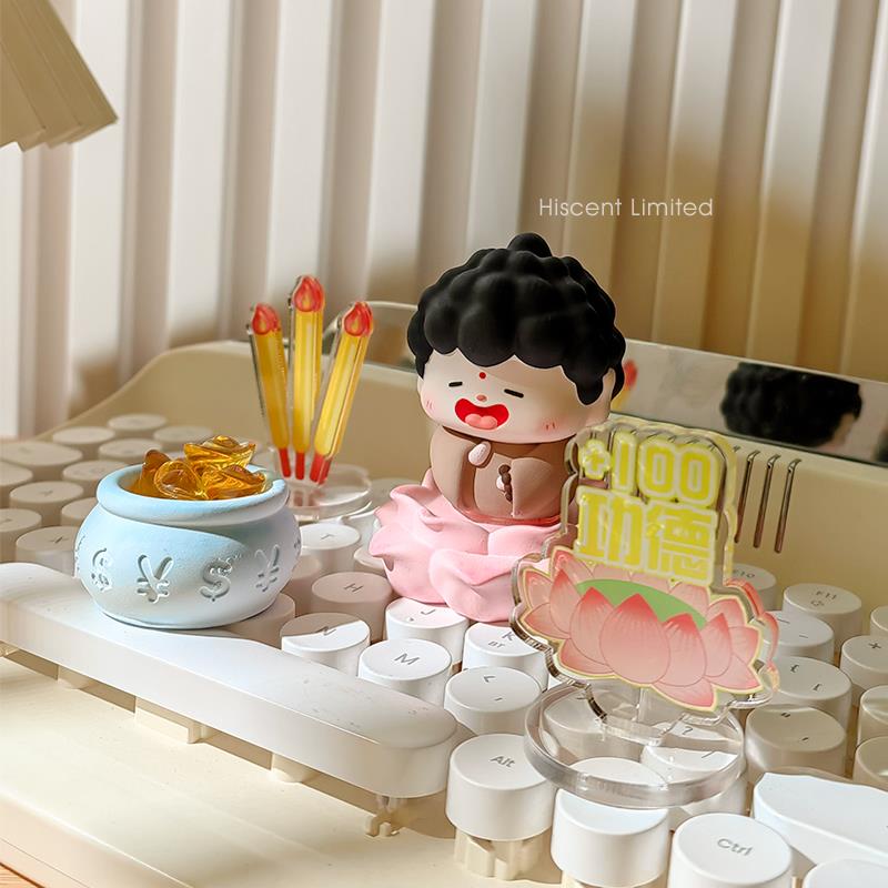 正品2025新款观音菩感萨级佛系车香内饰品摆件高汽车中控台车载薰