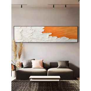 现代无障碍豪华卧室装修画房主卧室床头画壁画卧式抽象画酒店酒店