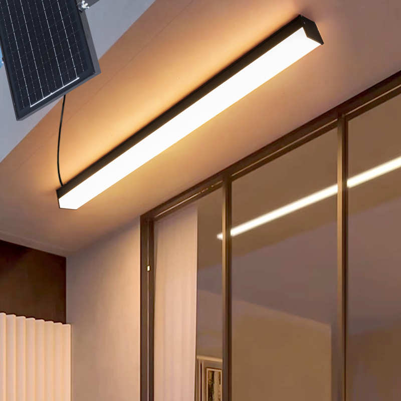 院子太阳能户外入门长条壁灯灯大门亮超围墙围栏感应庭院防水别墅