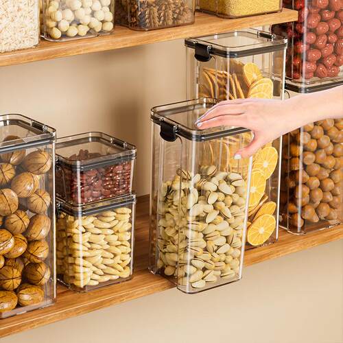 Airtight Canister for Dried Fruits, Spices, Grains, and Legu