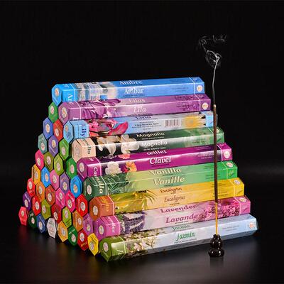 Flute Indian Natural Incense Sticks Pack of 20 Fragrance