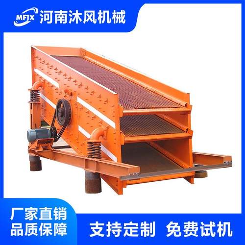 厂家供应选煤圆振筛建筑垃圾圆振动筛石料沙子分离筛选机