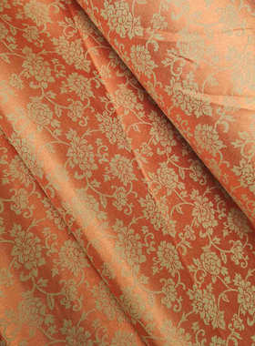 厂家直供书画装裱材料字画机器装裱带胶高温韩绫97cm绫子高温绫布