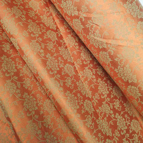 厂家直供书画装裱材料字画机器装裱带胶高温韩绫97cm绫子高温绫布