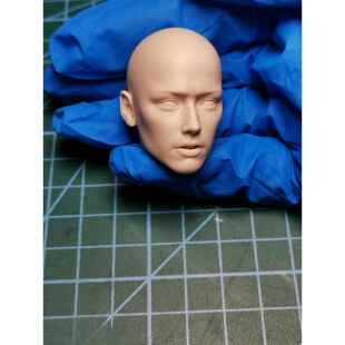 1/6白模 海后湄拉 亚特兰蒂斯公主 艾梅特 美女兵人头雕 一翻二翻