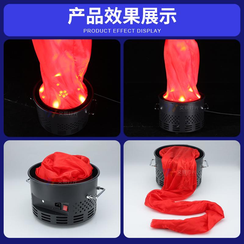 台LED仿真充灯电火焰灯鬼屋盆电动篝火舞晚火会灯喷火NTU机影视道