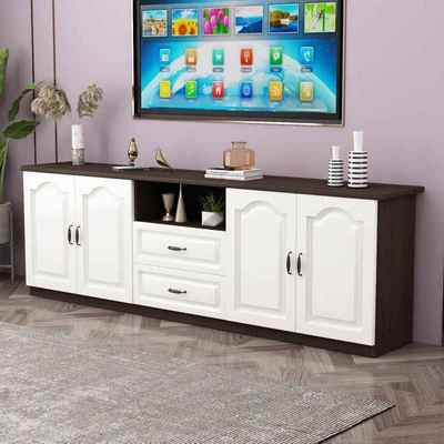 约地实木电视柜KQP阳台储物柜小户型客厅柜新款简高柜卧加室矮柜