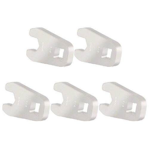 5 Pcs 8mm Bike Brake Cable Wrench Fit for 1/4 Head Torque