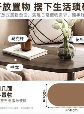 床边桌网红小圆桌子置物架茶几沙发边几可移动简易卧室懒人现代厂