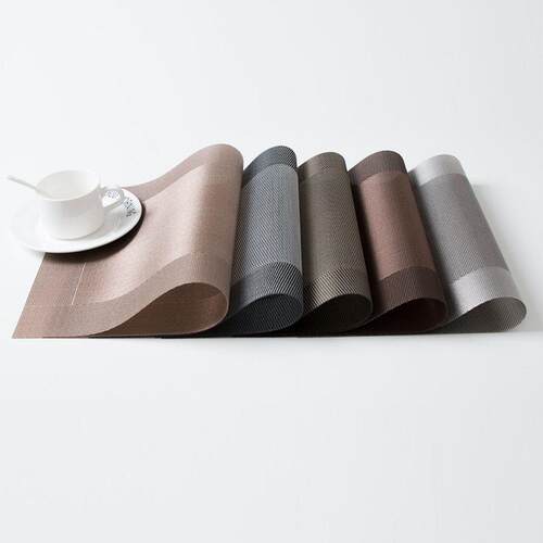Rectangular western restaurant coffee table mat