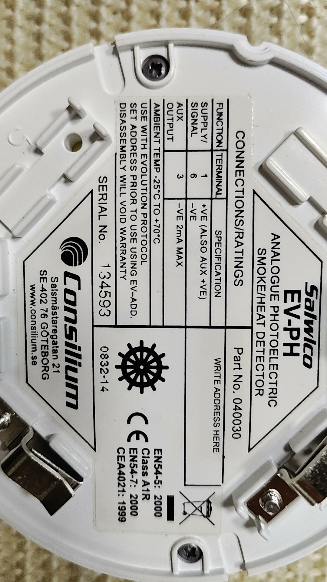 Salwico EV-PH ANALOGUE PHOTOEL