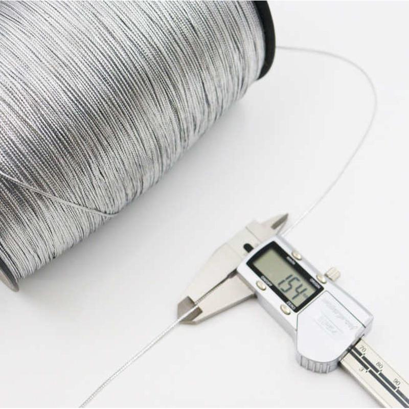 花边线金银绳桶装吊牌  服装辅料1mm 米2300丝线厂家直销包装桶加