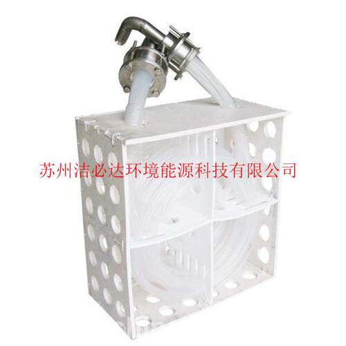 PFA冷热交换器 微型圆筒式PFA毛细管换热器管壳PFA冷热交换换热器