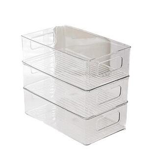 发箍发饰收纳盒发夹头饰头绳发卡子透明收纳筐橡皮筋桌面收纳神器