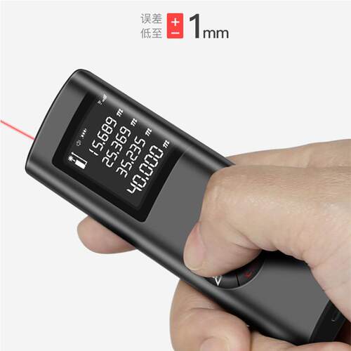 TYPEC充电口迷你激光测距仪红外线测量仪laserdistancemeter