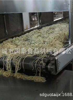 自动上油打散机 小型热干面上油梳面机 自动上油梳面设备