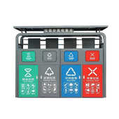 户外垃圾分类亭小区社区新农村垃圾分类站防雨棚广告牌垃圾收集亭