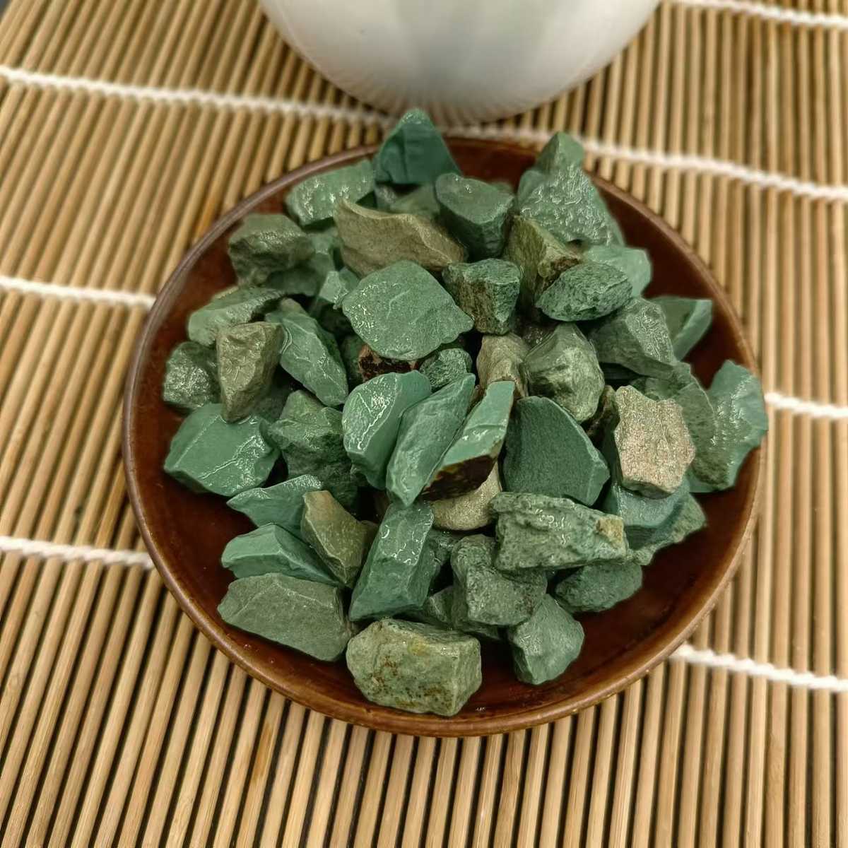 绿沸石颗粒厂家水质过滤园艺铺面现货批发水产养殖用工业沸石