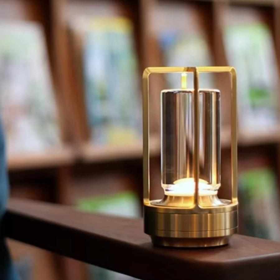 水晶酒吧清吧桌子卧室充电款户外台灯氛围灯餐厅个性创意小夜灯