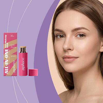 Zephoco Multi-Function Makeup Stick (Medium Skin Tone) - Cre