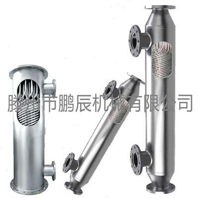 波纹管换热器 立式热网热交换器 双螺纹管换热器 传热设备